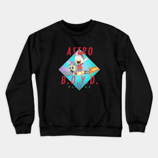 Astro B.O.Y.D! Crewneck Sweatshirt by Amores Patos 